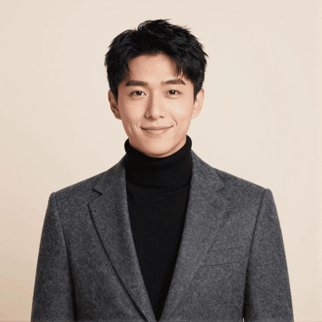 남자 증명사진